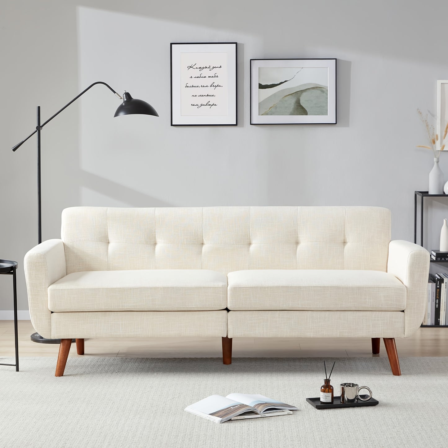 Small Upholstered Love Seat Furniture Tbfit 65\