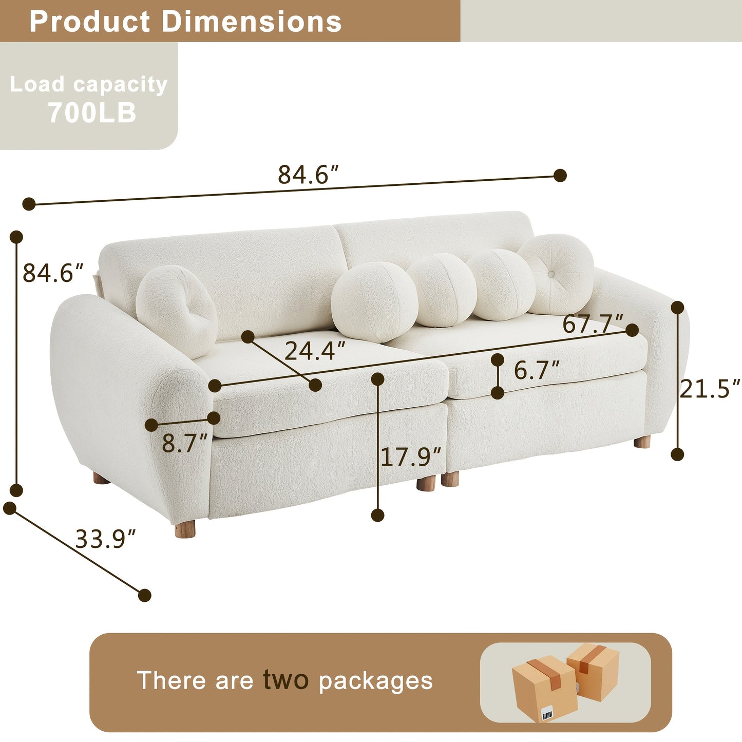 Modern Sofa For Living Room, 84" Green Chenille Sofa Couch, Sectional Love Seat Couch, Upholstered Sofa For Apatment Bedroom Home Office