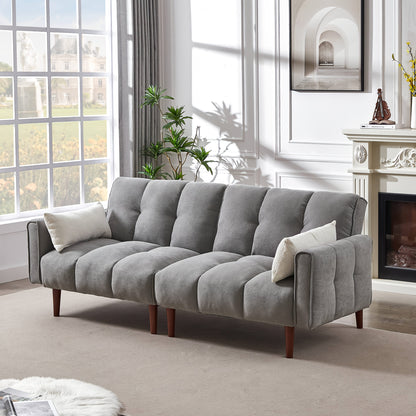 Convertible Futon Sofa Bed, Adjustable Couch Sleeper
