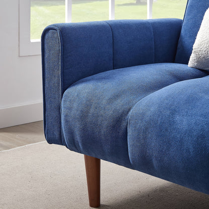 Convertible Futon Sofa Bed, Adjustable Couch Sleeper